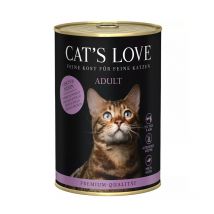 Cat's Love - Pâtée Pour Chat Adulte Poisson Et Poulet 400g