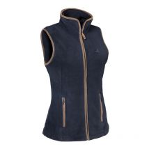 Percussion - Gilet Polaire Sans Manches Scotland Femme - Marine - Taille M
