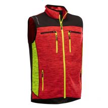 Pfanner - Gilet Sans Manches Protos Inuit - Rouge / Jaune