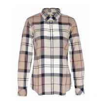 Barbour - Chemisier Bredon Femme - Hessian Tartan - Taille 10/S