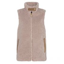 Barbour - Gilet Sans Manches Polaire Elisha Femme - Beige