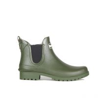 Barbour - Bottines Wilton Chelsea Willy Femme - Olive