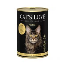 Cat's Love - Pâtée Pour Chat Adulte Poulet Pur 400g