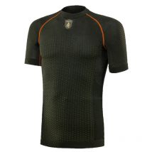 Trabaldo - T-shirt Manches Courtes Maglia - Kaki / Orange - Taille S/M