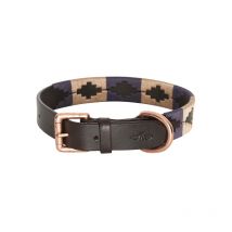 HV Polo - Collier Pour Chien Chaya - Brown / Navy - Taille L