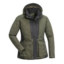 Pinewood - Veste Dog Sports 2.0 Femme - MossGreen/Black - Taille L