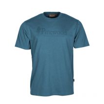 Pinewood - T-shirt Outdoor Life - Azur Blue - Taille 3XL