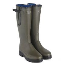 Le Chameau - Bottes Vierzonord Doublées Néoprène Homme - Vert Chameau