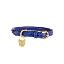 Nature Horse - Collier Pour Chien Digby & Fox Tweed - Navy - Taille XXS