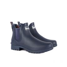 Barbour - Bottines Wilton Chelsea Willy Femme - Marine