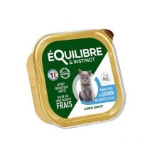 Equilibre et Instinct - Pâtée Saumon Et Carottes Chaton 85g Equilibre & Instinct