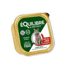Equilibre et Instinct - Pâtée Boeuf Et Courgettes Chat 85g Equilibre & Instinct