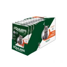 Equilibre et Instinct - Pack D'Émincés Au Poulet Jeune Chat 12x85g Equilibre & Instinct