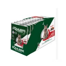 Equilibre et Instinct - Pack D'Éffilés Au Boeuf Haricots Et Tomates Chat 12x85g Equilibre & Instinct