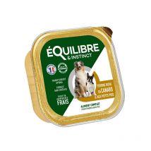 Equilibre et Instinct - Pâtée Canard Et Petits Pois Chien 300g Equilibre & Instinct