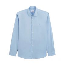 Serge Blanco - Chemise Popeline Comfort - Bleu ciel