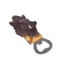 Nature de Brenne - Ouvre Bouteille Résine Sanglier 14cm