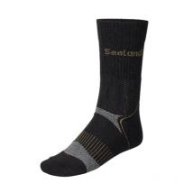 Seeland - Chaussettes Field Coolmax - Black/Dark Grey - Taille 39-42