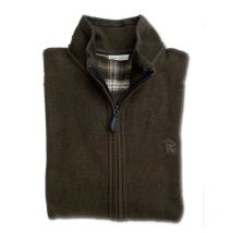 Lovergreen - Gilet Zippé - Kaki foncé - Taille 2XL