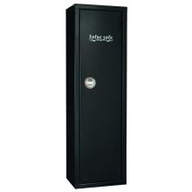 Infac - Armoires Fortes Classic 8 Armes Avec Lunette + 2 Dans La Porte - Coffre Intérieur