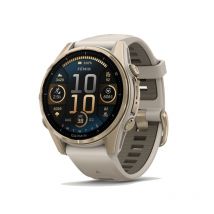 Garmin - Montre Gps Fenix 8 Serie Amoled - Beige