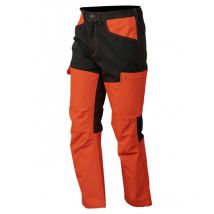 Treeland - Pantalon Renforcé Maquisard Ii - Kaki / Orange - Taille 48