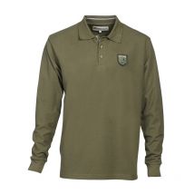 Percussion - Polo Manches Longues - Kaki - Taille 3XL