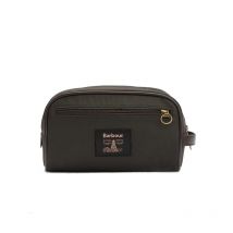 Barbour - Trousse De Toilette Cirée - Olive / Beacon