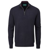 Alan Paine - Pull Col Zippé Streetly - Marine - Taille L
