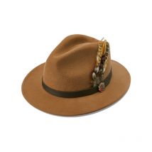 Alan Paine - Chapeau Richmond Unisexe - Camel - Taille S