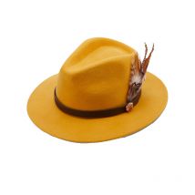 Alan Paine - Chapeau Richmond Unisexe - Moutarde - Taille S