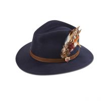 Alan Paine - Chapeau Richmond Unisexe - Marine - Taille S