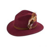 Alan Paine - Chapeau Richmond Unisexe - Wine - Taille M