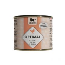 William's - Pâtée Pour Chat Optimal Poulet 200g