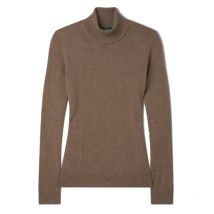 Alan Paine - Pull Col Roulé Clara Femme - Pecan - Taille 38