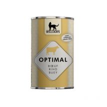 William's - Pâtée Pour Chat Optimal Boeuf 400g