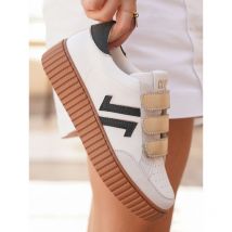 Cl11 Sneakers - Baskets Cl96m Détails Gold Femme Cl11 Sneakers - Vert / Gold