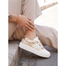 Cl11 Sneakers - Chaussures Cl96 Raffia Femme Cl11 Sneakers - Raffia