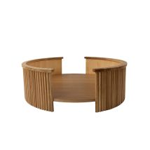 Fantail - Support Elite Pouf En Bois