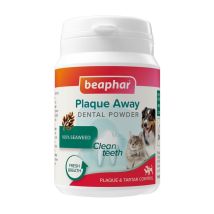 Beaphar - Poudre Dentaire Plaque Away 80g