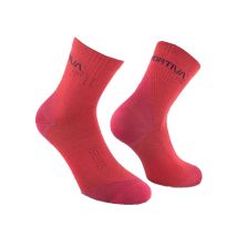 La Sportiva - Chaussettes Unisexe Sprint Trail - Mountain Red / Night Sky - Taille XL