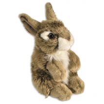 Nature de Brenne - Peluche Lapin Assis 20cm