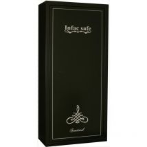 Infac - Armoire Forte Sentinel 11 Armes Avec Lunette + 3 Dans La Porte - Coffre Intérieur - Étagères Amovibles