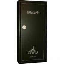 Infac - Armoire Forte Classic 11 Armes Avec Lunette + 3 Dans La Porte - Coffre Intérieur - Étagères Amovibles