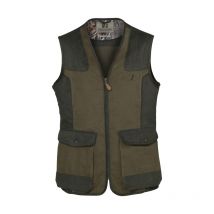 Percussion - Gilet De Chasse Tradition Brodé - Taille S