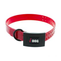 i-Dog - Collier Premium I-dog 65cmx25mm - Rouge