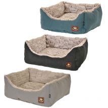 Vadigran - Panier Rembourré Pour Chat Asma - Taupe - Taille 45 x 40 cm