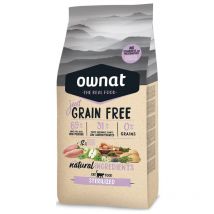 Ownat - Croquettes Just Grain Free Sterilized Chat 3 Kg