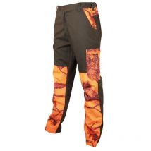 Treeland - Pantalon Renforts Camouflage Orange Somlys