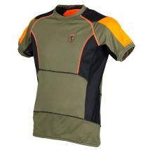 Trabaldo - T.shirt Icarus - Kaki / Orange - Taille S